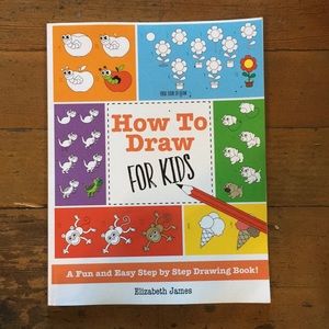 How to draw book for kids
